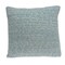 Edge Collections - 20" x 20" - Blue - Modern Knitted Throw Pillow for Stylish Decor - 1 Piece